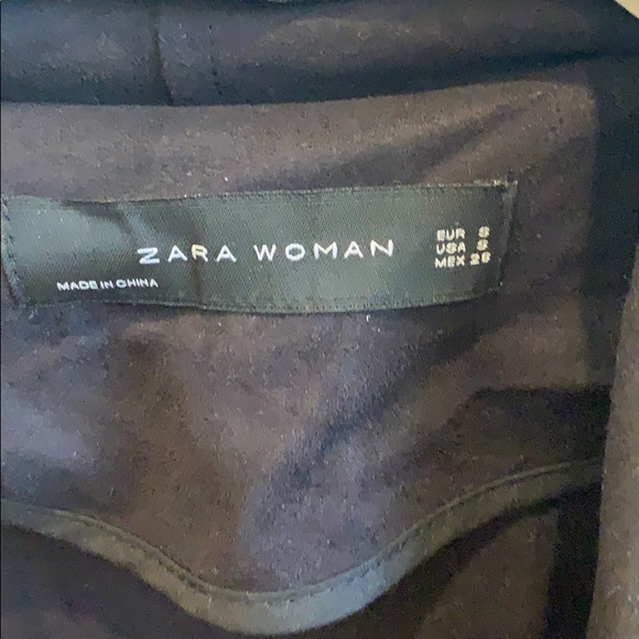 Zara Faux Leather Jacket - Picture 3 of 5